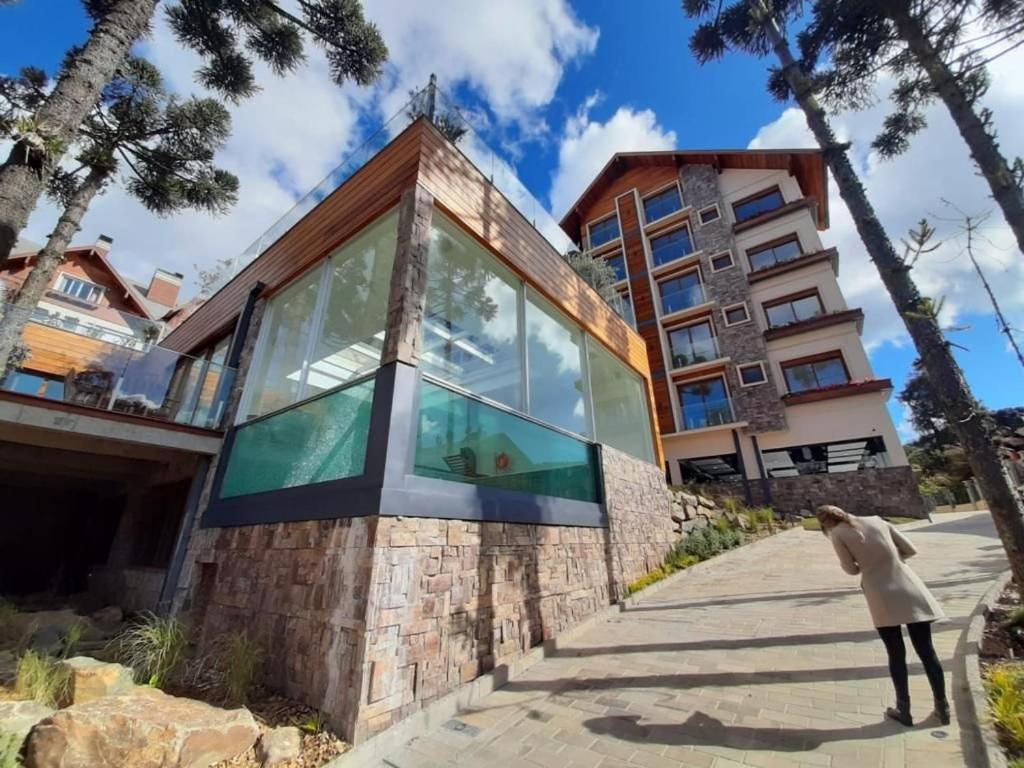 Mrg - Bellagio Canela- 2 Suites Proxima A Catedral De Pedra Exterior foto